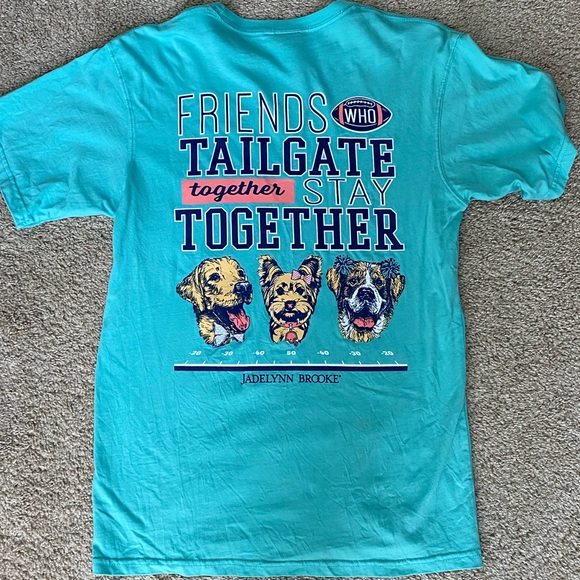 NWOT Jadelynn Brooke Dog Tailgate Shirt - Picture 3 of 3